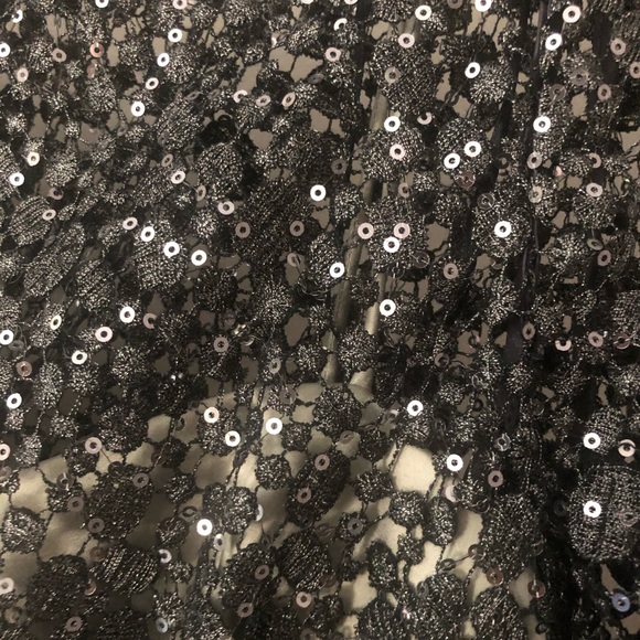 Kay Unger Sequin Lace Dress - Picture 3 of 5